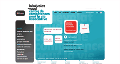 Desktop Screenshot of benevolat-vaud.ch
